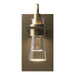 Hubbardton Forge - One Light Wall Sconce - Erlenmeyer - Soft Gold- Union Lighting Luminaires Decor