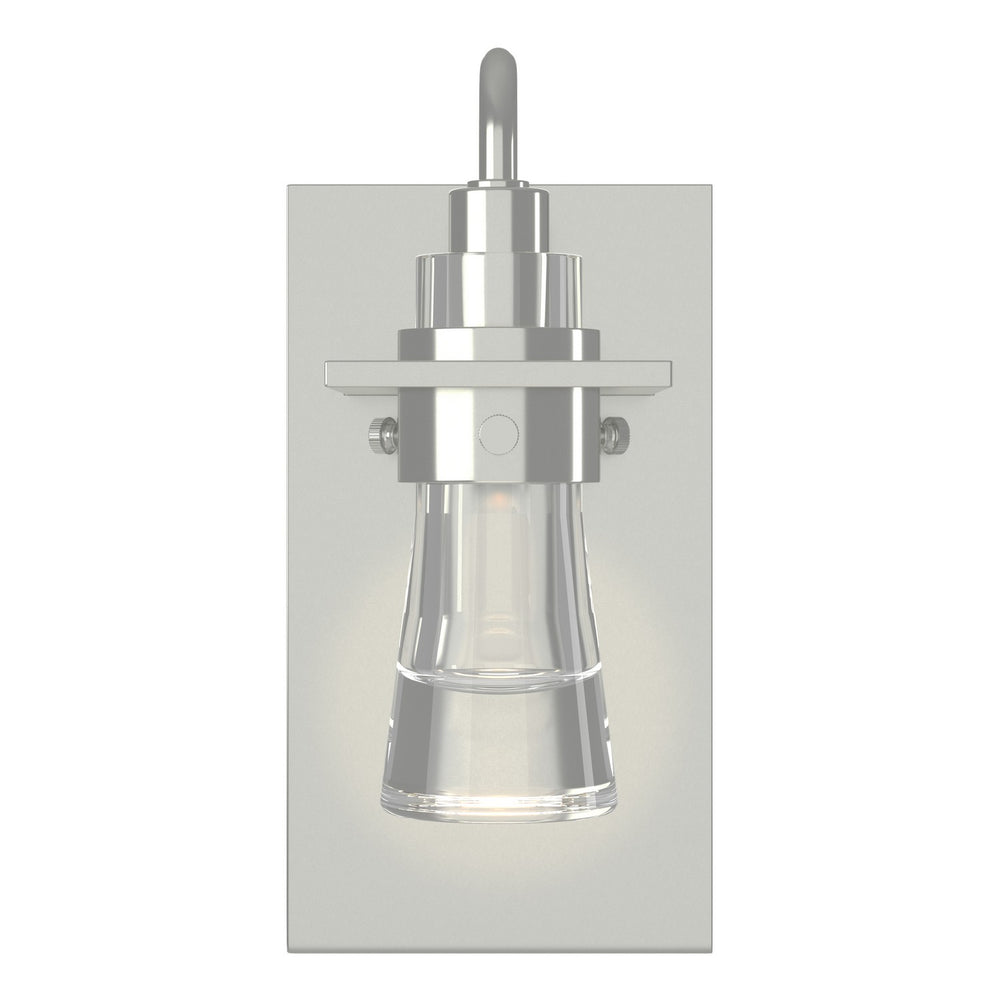 Hubbardton Forge - One Light Wall Sconce - Erlenmeyer - Sterling- Union Lighting Luminaires Decor