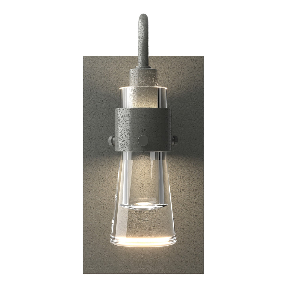 Hubbardton Forge - One Light Wall Sconce - Erlenmeyer - Natural Iron- Union Lighting Luminaires Decor