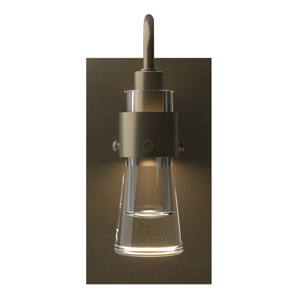 Hubbardton Forge - One Light Wall Sconce - Erlenmeyer - Soft Gold- Union Lighting Luminaires Decor