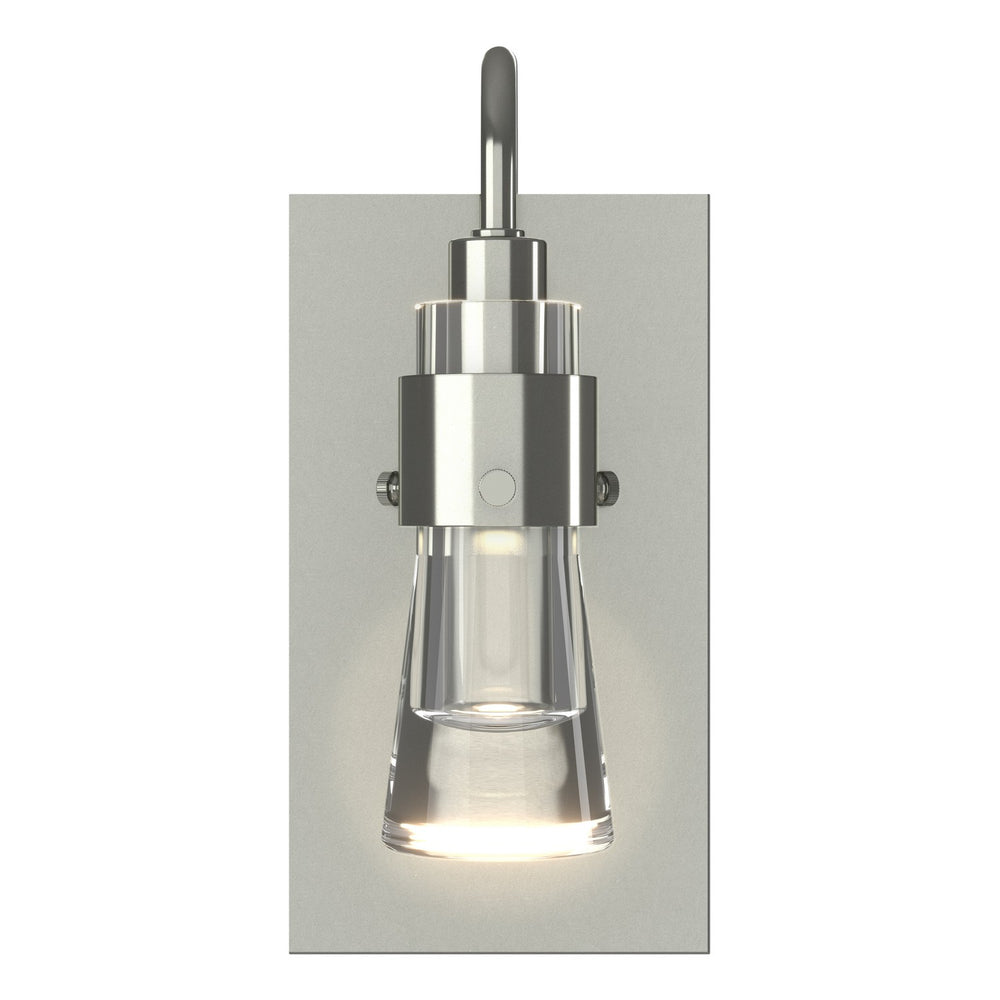 Hubbardton Forge - One Light Wall Sconce - Erlenmeyer - Sterling- Union Lighting Luminaires Decor