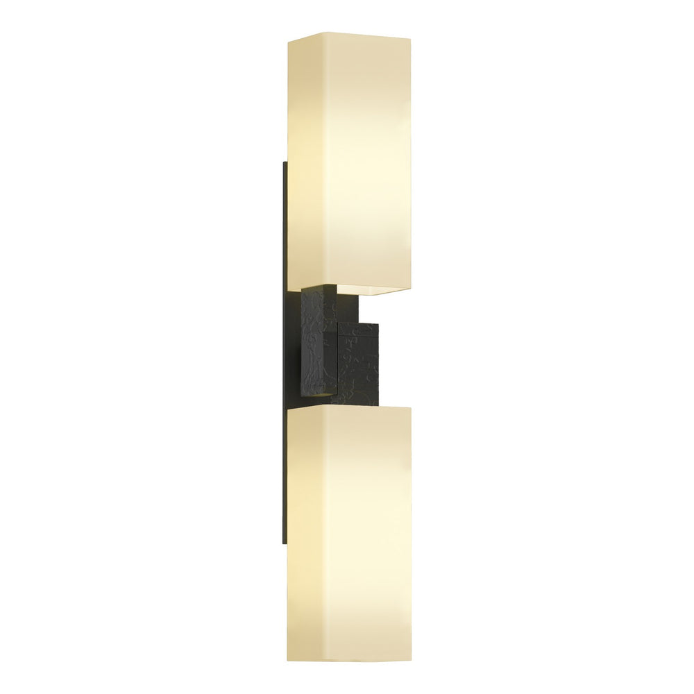 Hubbardton Forge - Two Light Wall Sconce - Ondrian - Black- Union Lighting Luminaires Decor
