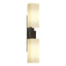 Hubbardton Forge - Two Light Wall Sconce - Ondrian - Oil Rubbed Bronze- Union Lighting Luminaires Decor