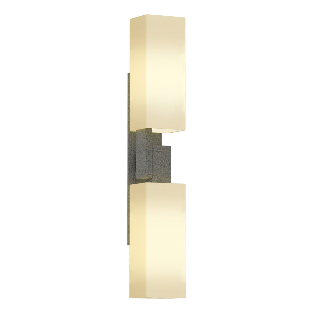 Hubbardton Forge - Two Light Wall Sconce - Ondrian - Natural Iron- Union Lighting Luminaires Decor