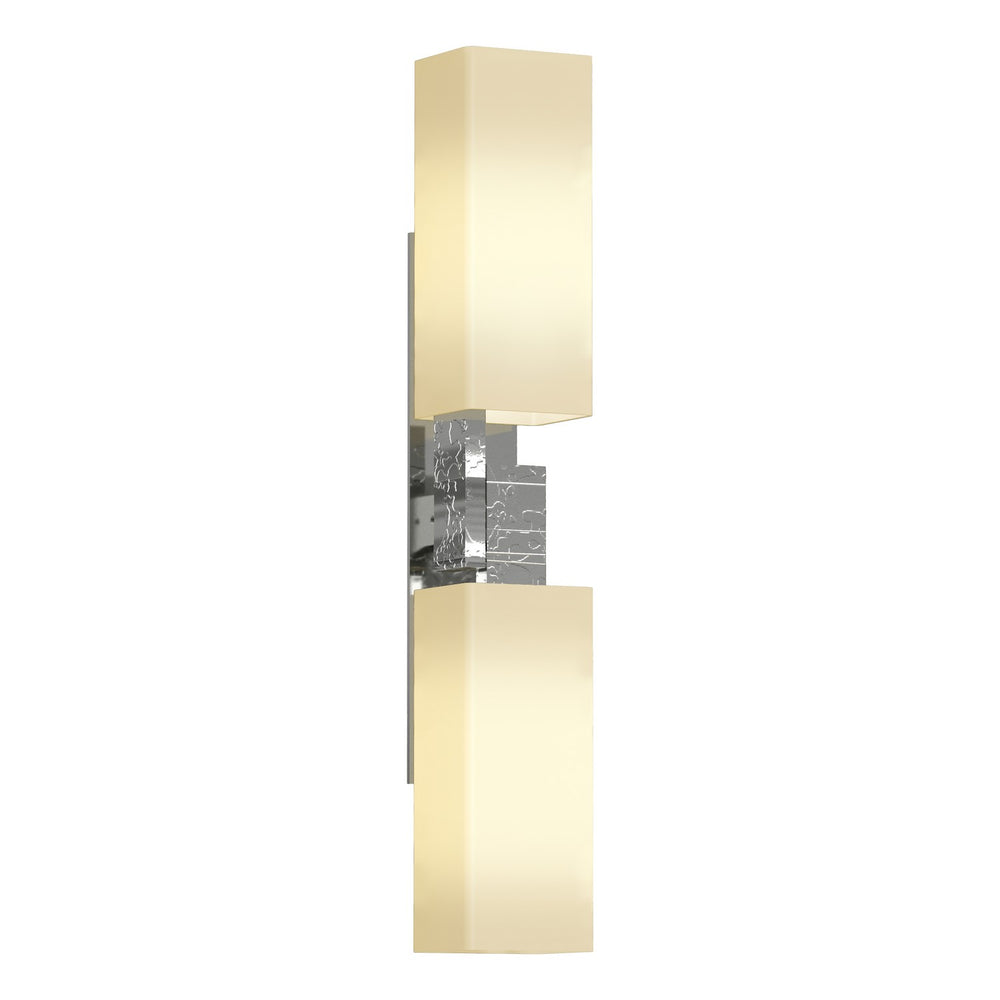 Hubbardton Forge - Two Light Wall Sconce - Ondrian - Sterling- Union Lighting Luminaires Decor