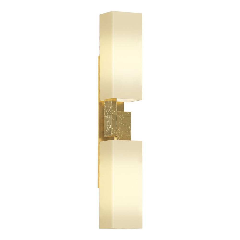 Hubbardton Forge - Two Light Wall Sconce - Ondrian - Modern Brass- Union Lighting Luminaires Decor