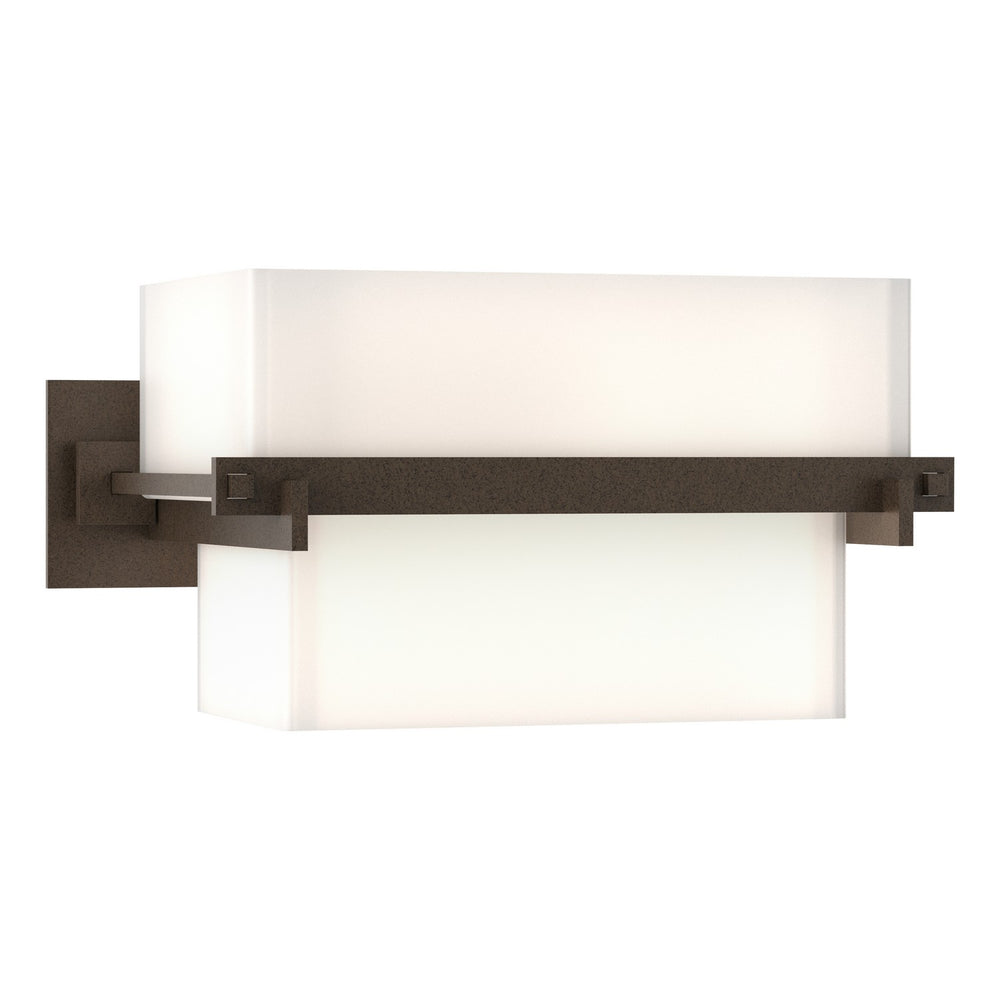 Hubbardton Forge - Two Light Wall Sconce - Kakomi - Bronze- Union Lighting Luminaires Decor