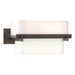 Hubbardton Forge - Two Light Wall Sconce - Kakomi - Dark Smoke- Union Lighting Luminaires Decor