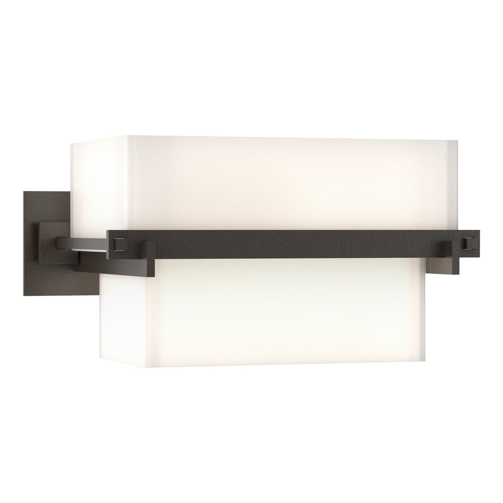 Hubbardton Forge - Two Light Wall Sconce - Kakomi - Oil Rubbed Bronze- Union Lighting Luminaires Decor