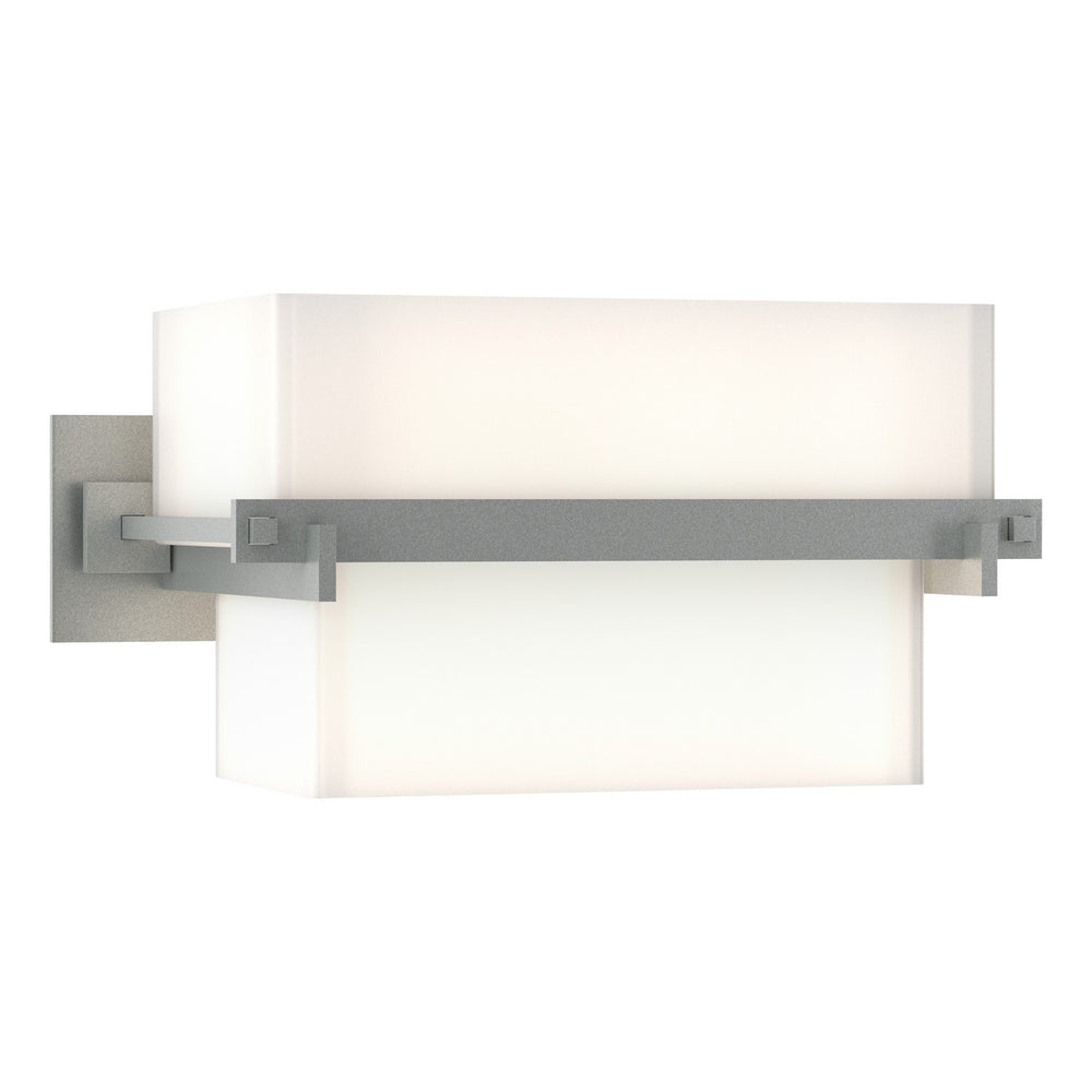 Hubbardton Forge - Two Light Wall Sconce - Kakomi - Vintage Platinum- Union Lighting Luminaires Decor
