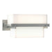 Hubbardton Forge - Two Light Wall Sconce - Kakomi - Vintage Platinum- Union Lighting Luminaires Decor