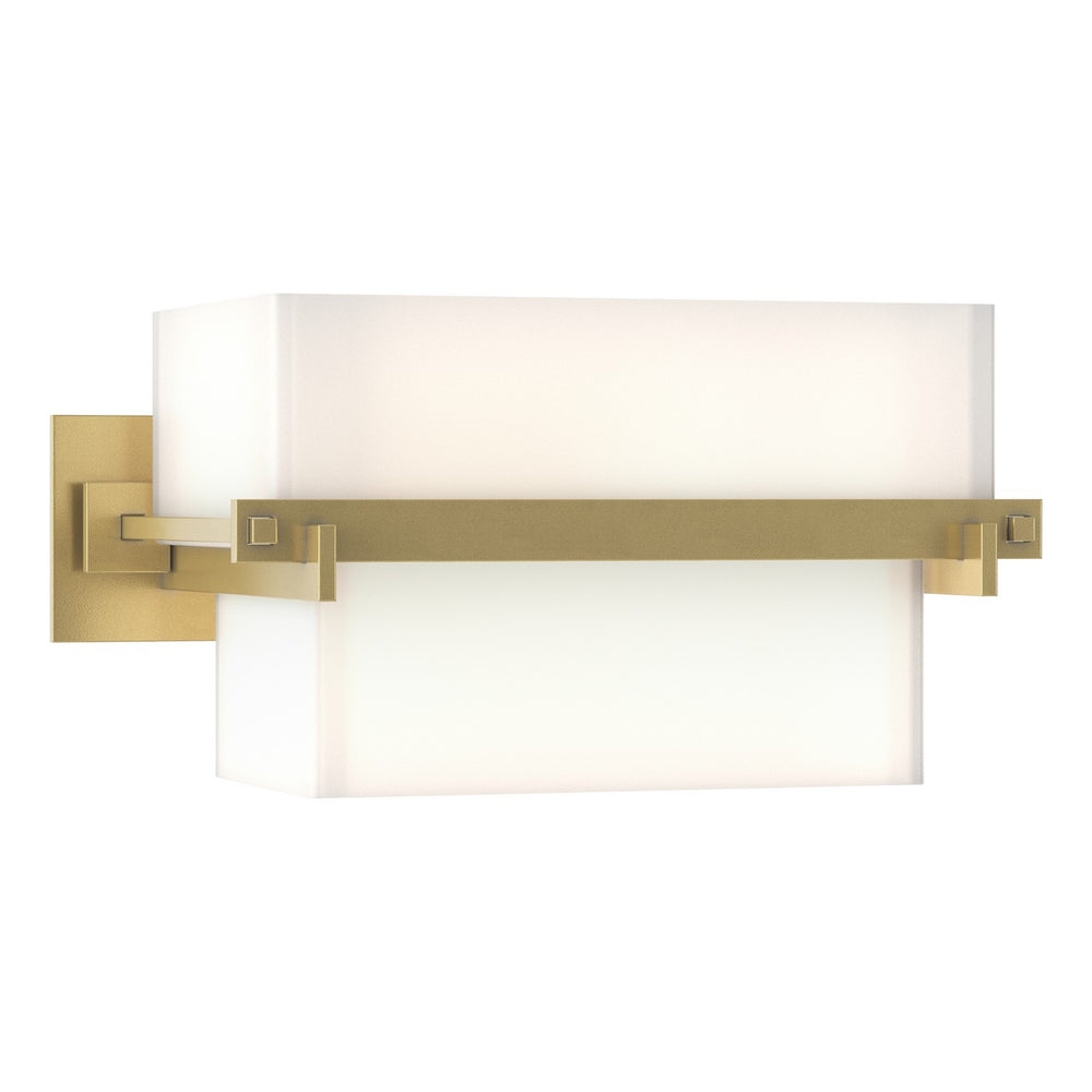 Hubbardton Forge - Two Light Wall Sconce - Kakomi - Modern Brass- Union Lighting Luminaires Decor
