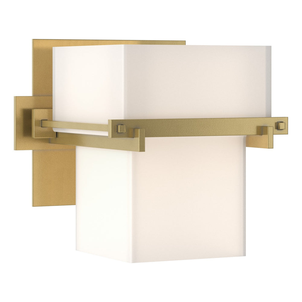 Hubbardton Forge - One Light Wall Sconce - Kakomi - Modern Brass- Union Lighting Luminaires Decor