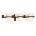 Hubbardton Forge - Three Light Wall Sconce - Kakomi - Bronze- Union Lighting Luminaires Decor