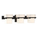 Hubbardton Forge - Three Light Wall Sconce - Kakomi - Black- Union Lighting Luminaires Decor
