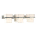 Hubbardton Forge - Three Light Wall Sconce - Kakomi - Vintage Platinum- Union Lighting Luminaires Decor