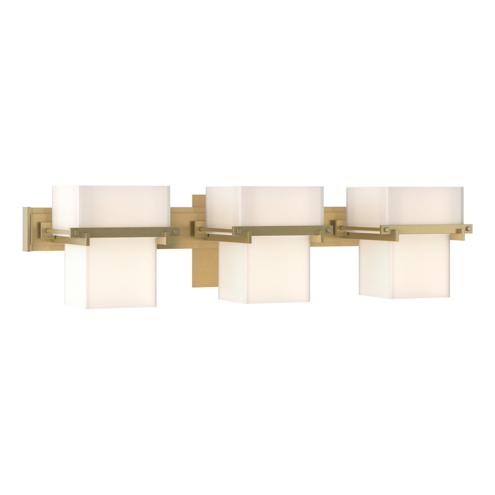 Hubbardton Forge - Three Light Wall Sconce - Kakomi - Modern Brass- Union Lighting Luminaires Decor