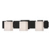 Hubbardton Forge - Three Light Wall Sconce - Impressions - Black- Union Lighting Luminaires Decor