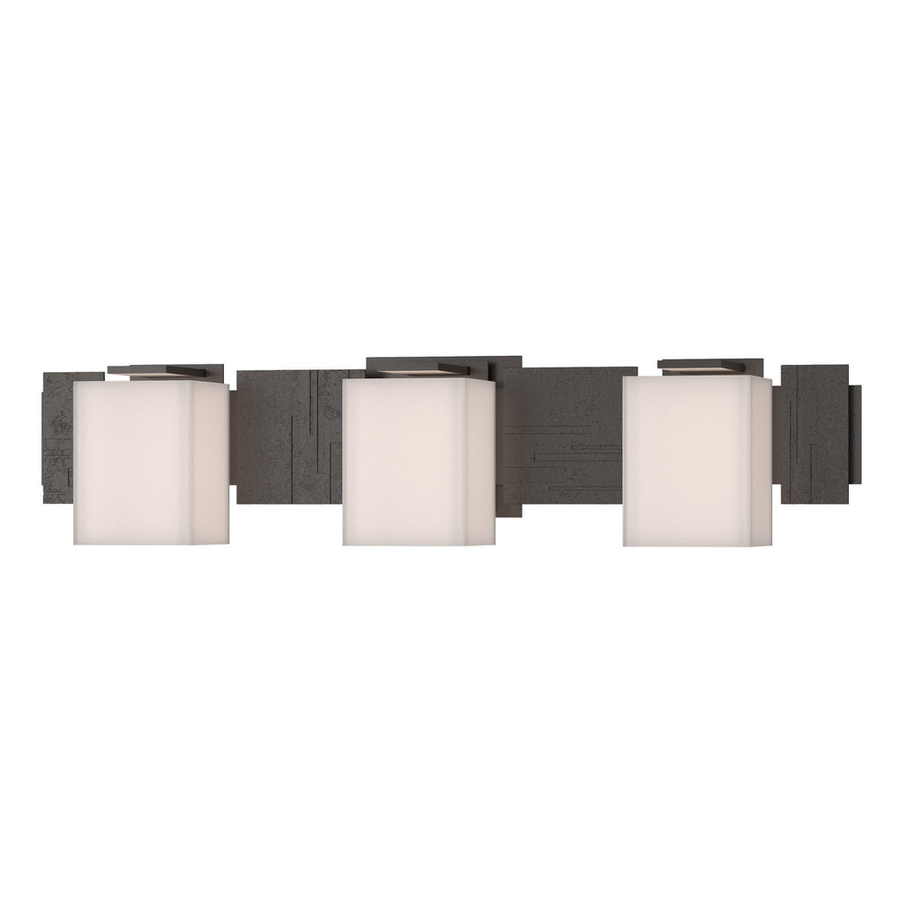 Hubbardton Forge - Three Light Wall Sconce - Impressions - Oil Rubbed Bronze- Union Lighting Luminaires Decor