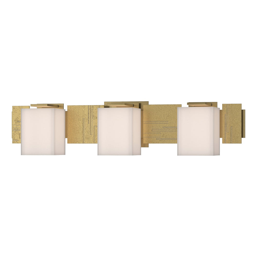 Hubbardton Forge - Three Light Wall Sconce - Impressions - Modern Brass- Union Lighting Luminaires Decor