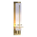Hubbardton Forge - One Light Wall Sconce - After Hours - Modern Brass- Union Lighting Luminaires Decor