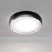 Zafferano - One Light Wall / Ceiling Mount - Treviso - White Black- Union Lighting Luminaires Decor