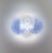 Zafferano - LED Wall / Ceiling Light - Mariposa - Light Blue- Union Lighting Luminaires Decor