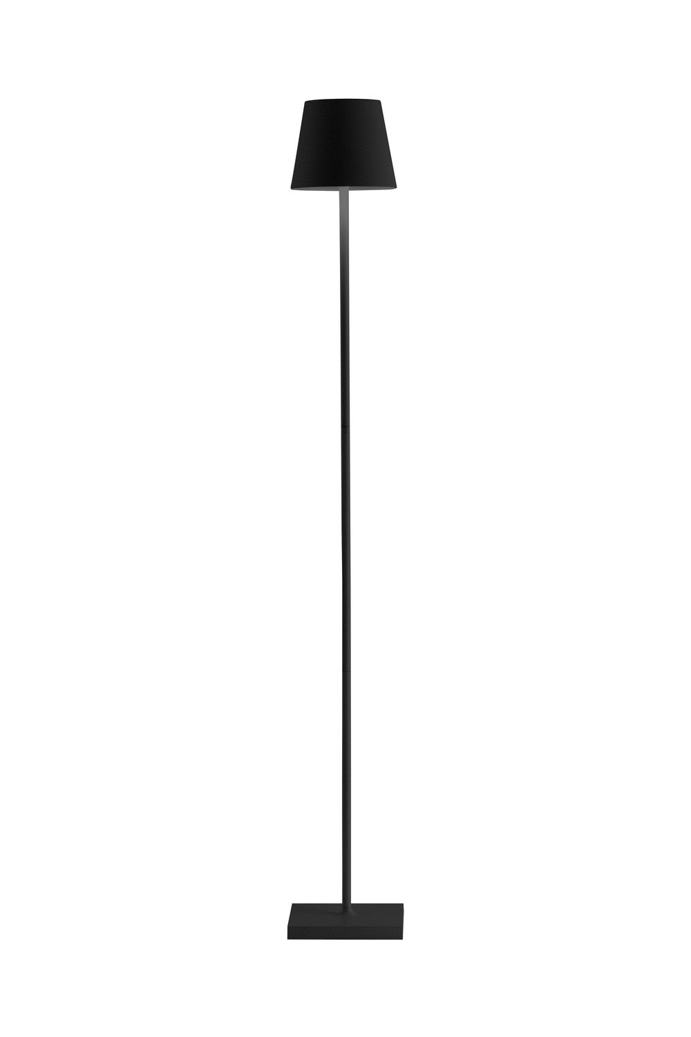 Zafferano - LED Floor Lamp - Poldina - Black- Union Lighting Luminaires Decor