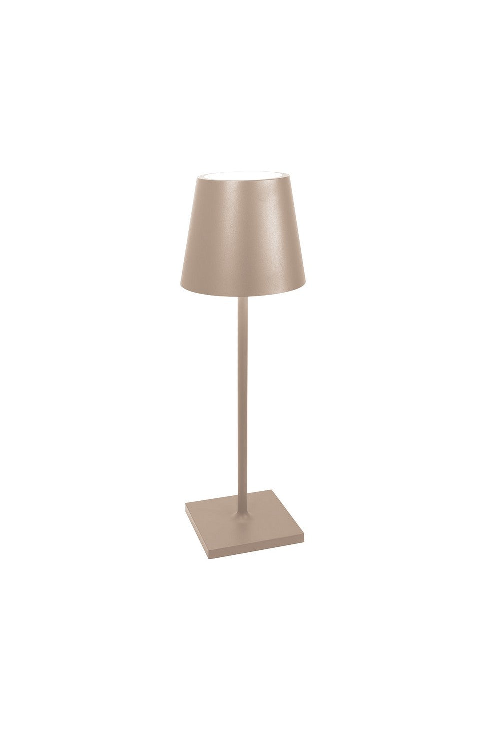 Zafferano - LED Desk Lamp - Poldina - Sand- Union Lighting Luminaires Decor