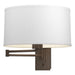 Hubbardton Forge - One Light Wall Sconce - Simple Lines - Bronze- Union Lighting Luminaires Decor