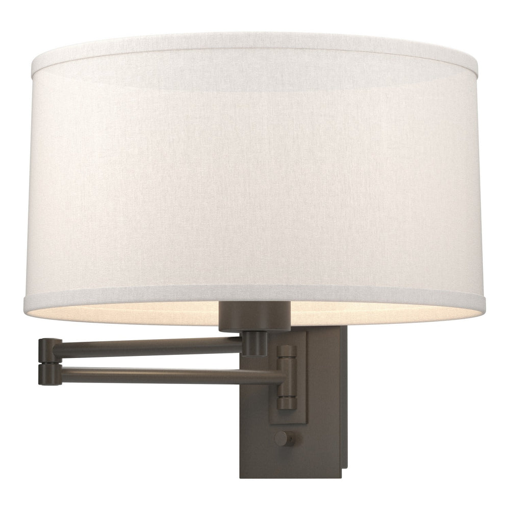 Hubbardton Forge - One Light Wall Sconce - Simple Lines - Dark Smoke- Union Lighting Luminaires Decor