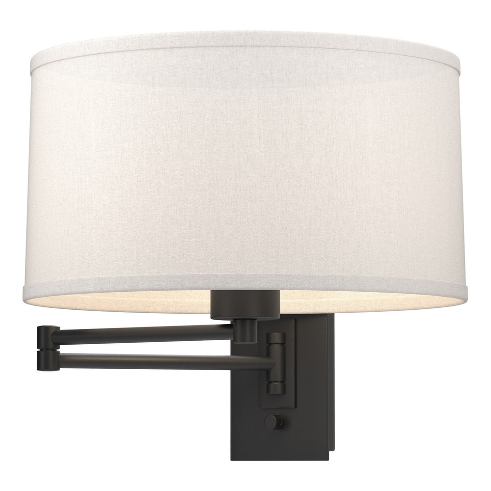 Hubbardton Forge - One Light Wall Sconce - Simple Lines - Black- Union Lighting Luminaires Decor