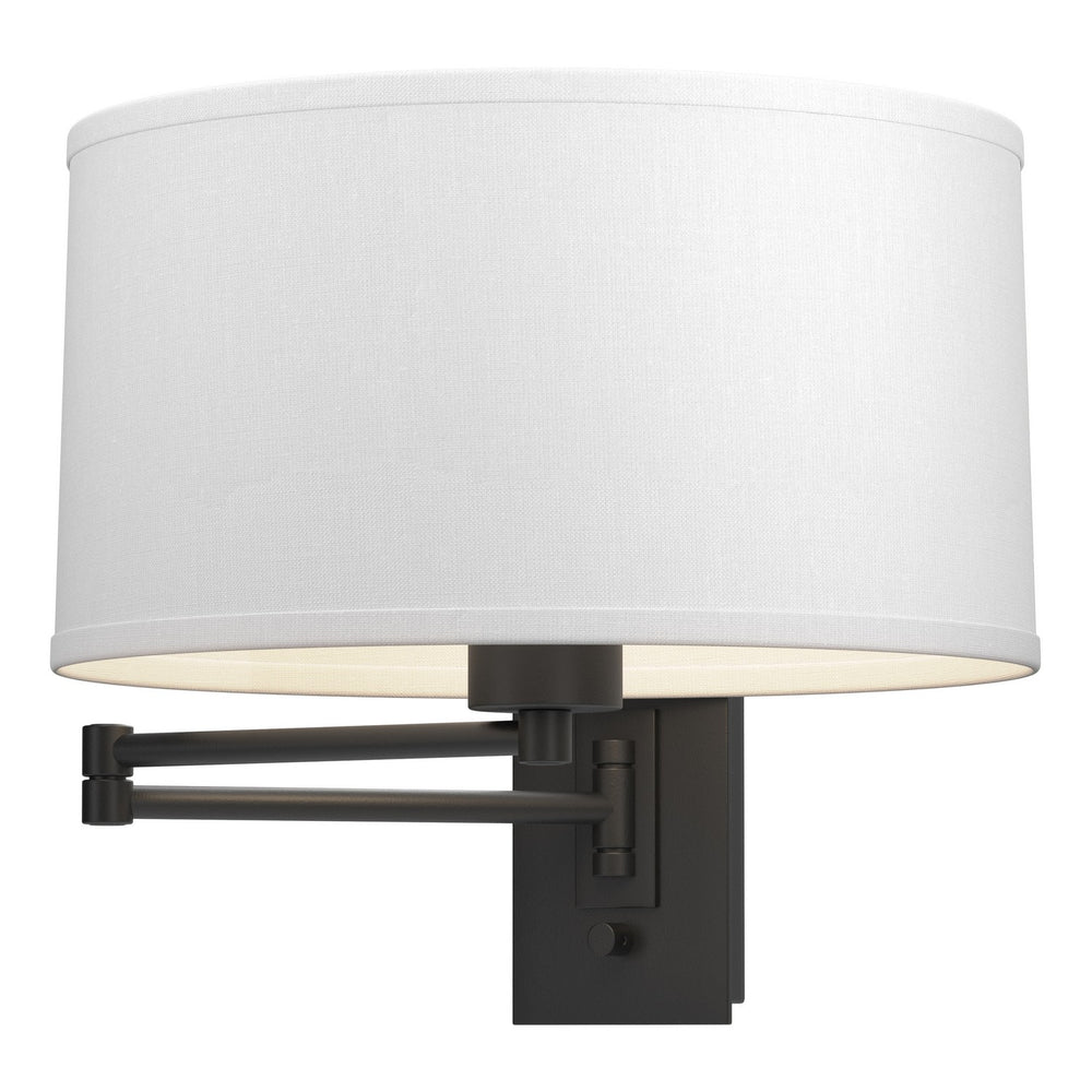 Hubbardton Forge - One Light Wall Sconce - Simple Lines - Black- Union Lighting Luminaires Decor
