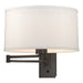 Hubbardton Forge - One Light Wall Sconce - Simple Lines - Oil Rubbed Bronze- Union Lighting Luminaires Decor