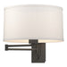 Hubbardton Forge - One Light Wall Sconce - Simple Lines - Natural Iron- Union Lighting Luminaires Decor