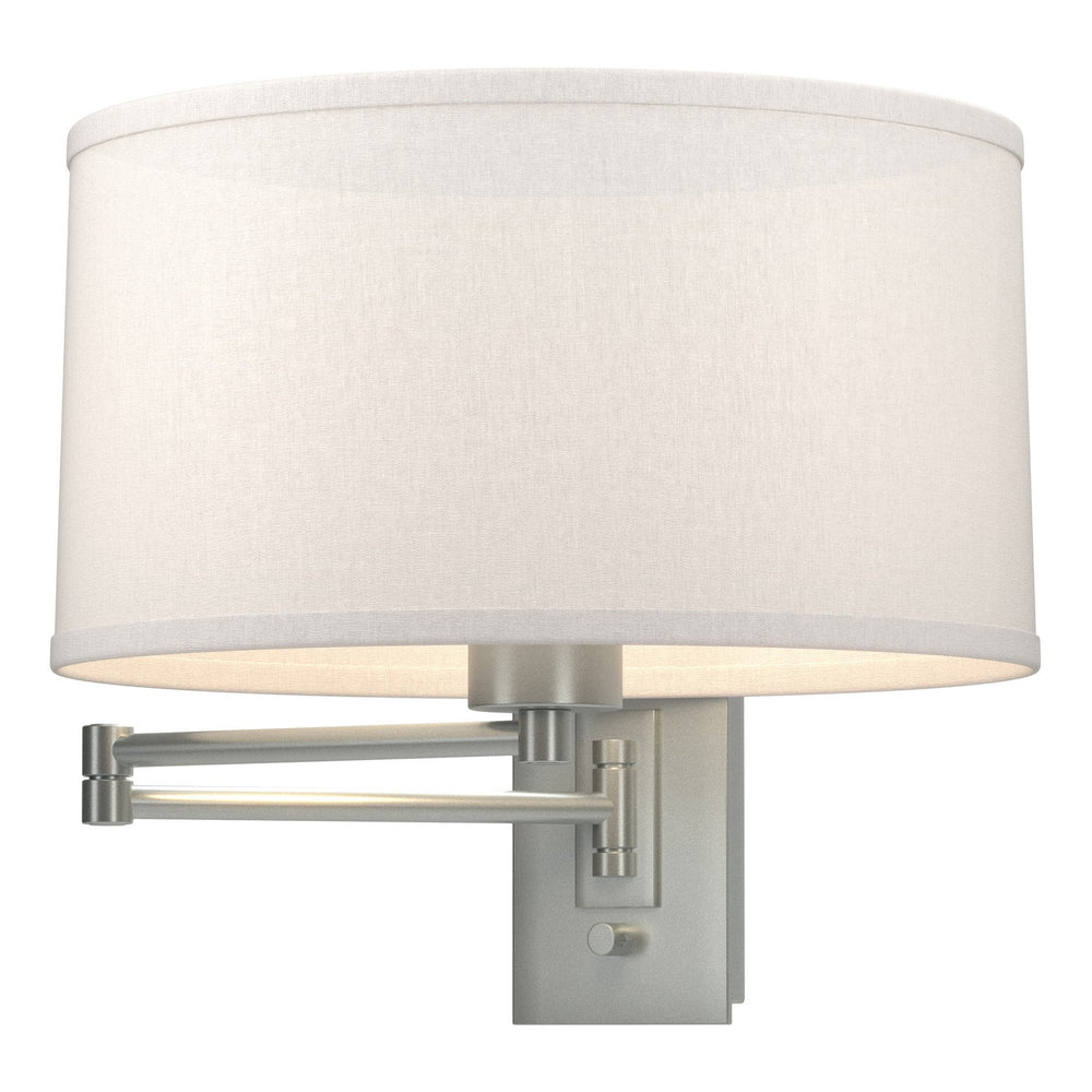 Hubbardton Forge - One Light Wall Sconce - Simple Lines - Vintage Platinum- Union Lighting Luminaires Decor
