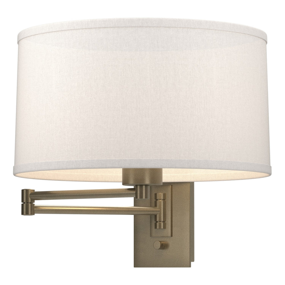 Hubbardton Forge - One Light Wall Sconce - Simple Lines - Soft Gold- Union Lighting Luminaires Decor