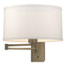 Hubbardton Forge - One Light Wall Sconce - Simple Lines - Soft Gold- Union Lighting Luminaires Decor