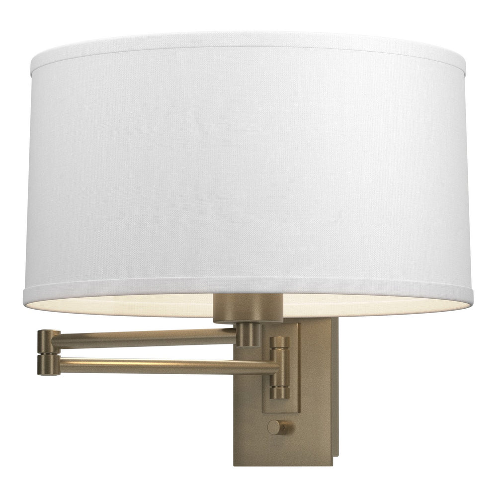 Hubbardton Forge - One Light Wall Sconce - Simple Lines - Soft Gold- Union Lighting Luminaires Decor