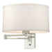 Hubbardton Forge - One Light Wall Sconce - Simple Lines - Sterling- Union Lighting Luminaires Decor