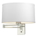 Hubbardton Forge - One Light Wall Sconce - Simple Lines - Sterling- Union Lighting Luminaires Decor