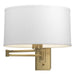 Hubbardton Forge - One Light Wall Sconce - Simple Lines - Modern Brass- Union Lighting Luminaires Decor