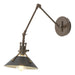Hubbardton Forge - One Light Wall Sconce - Henry - Bronze- Union Lighting Luminaires Decor