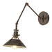 Hubbardton Forge - One Light Wall Sconce - Henry - Bronze- Union Lighting Luminaires Decor