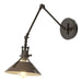 Hubbardton Forge - One Light Wall Sconce - Henry - Oil Rubbed Bronze- Union Lighting Luminaires Decor