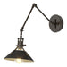 Hubbardton Forge - One Light Wall Sconce - Henry - Oil Rubbed Bronze- Union Lighting Luminaires Decor