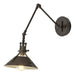 Hubbardton Forge - One Light Wall Sconce - Henry - Oil Rubbed Bronze- Union Lighting Luminaires Decor