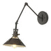 Hubbardton Forge - One Light Wall Sconce - Henry - Natural Iron- Union Lighting Luminaires Decor