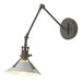 Hubbardton Forge - One Light Wall Sconce - Henry - Natural Iron- Union Lighting Luminaires Decor