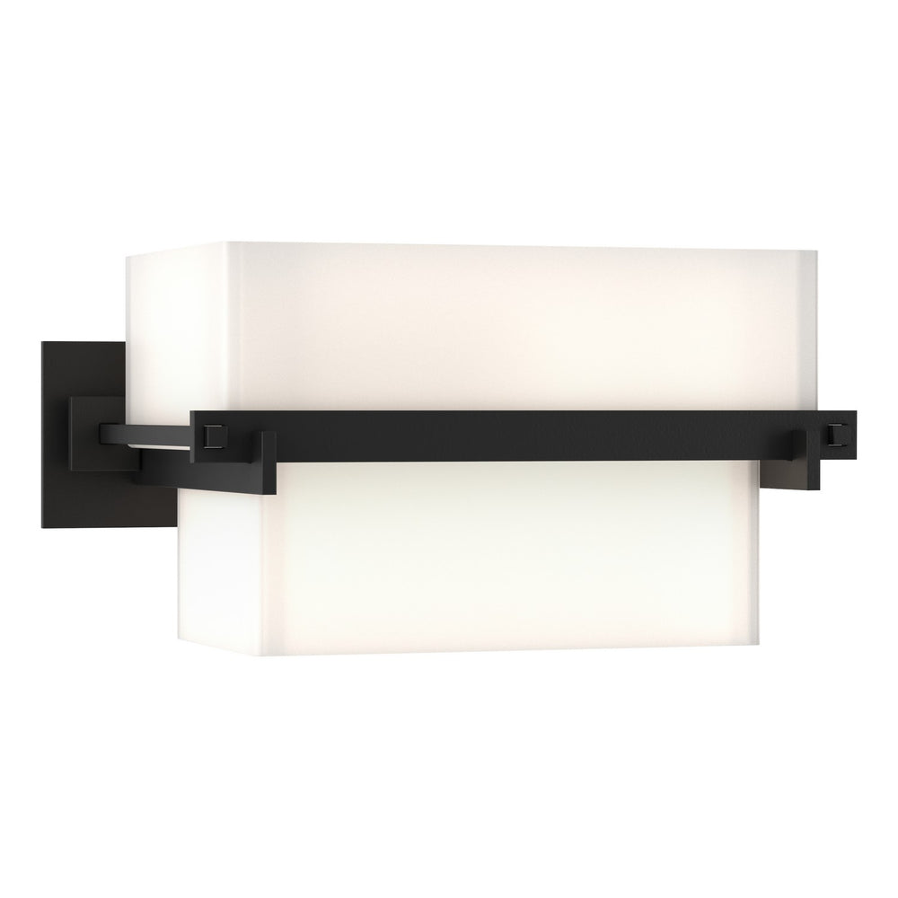 Hubbardton Forge - Two Light Wall Sconce - Kakomi - Black- Union Lighting Luminaires Decor